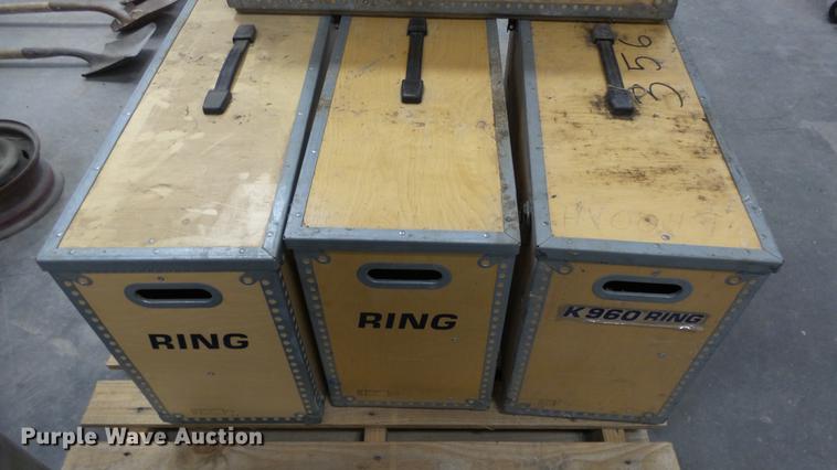 image for item EX9010 (4) wood Husqvarna boxes