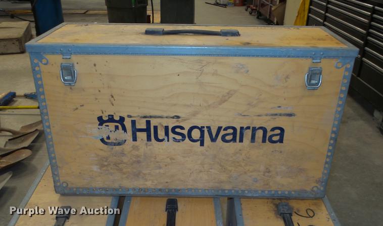 image for item EX9010 (4) wood Husqvarna boxes