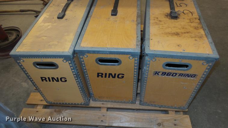 image for item EX9010 (4) wood Husqvarna boxes