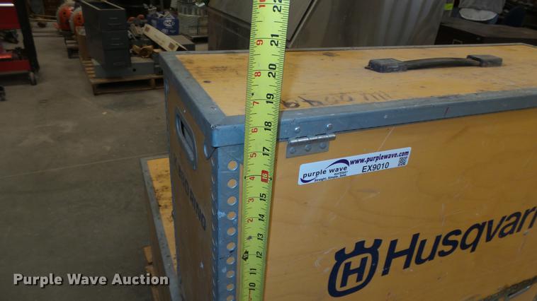 image for item EX9010 (4) wood Husqvarna boxes