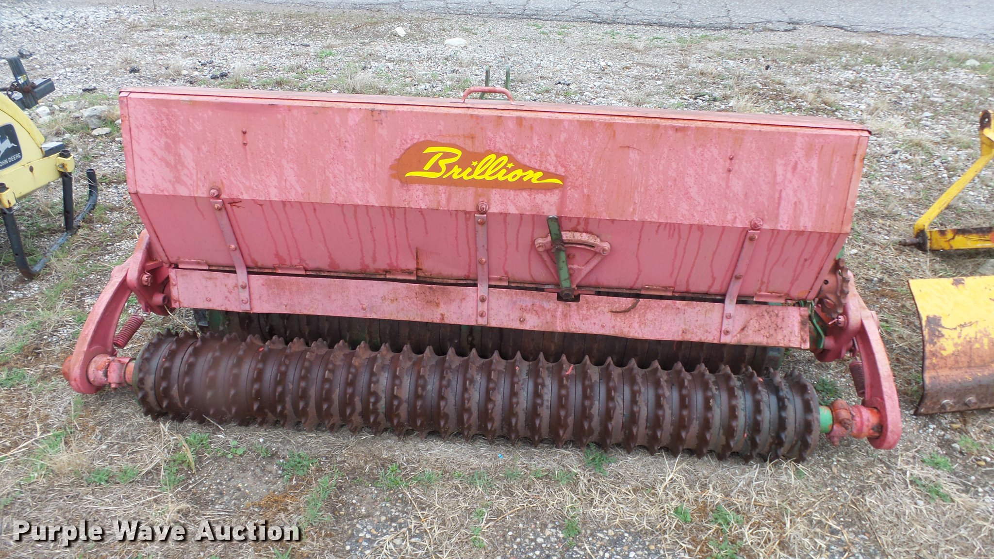 Brillion GLP642 seeder in Wichita, KS Item DC3244 sold Purple Wave