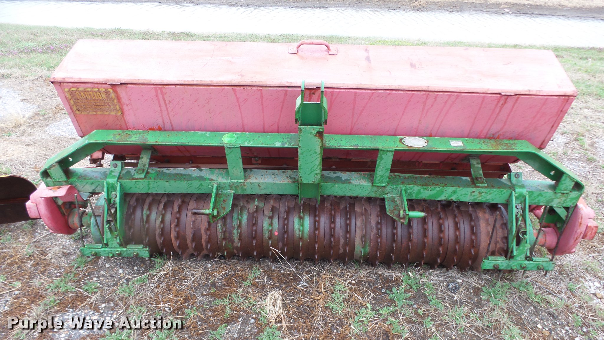 Brillion GLP642 seeder in Wichita, KS Item DC3244 sold Purple Wave