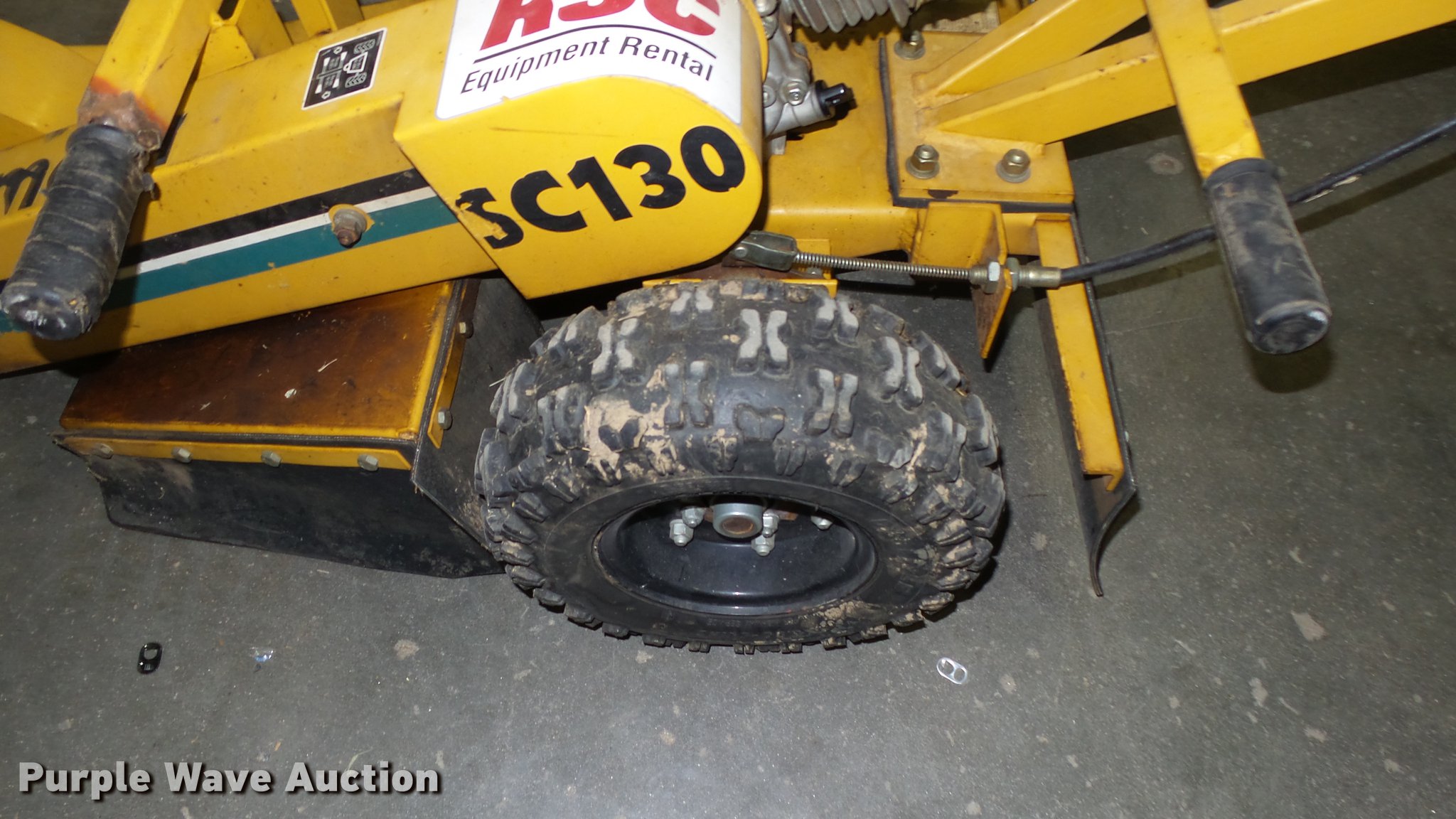 Vermeer SC130 stump grinder in Wichita, KS | Item EA9985 sold | Purple Wave