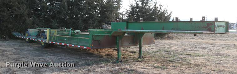 image for item DB6536 2006 shop built equipment trailer