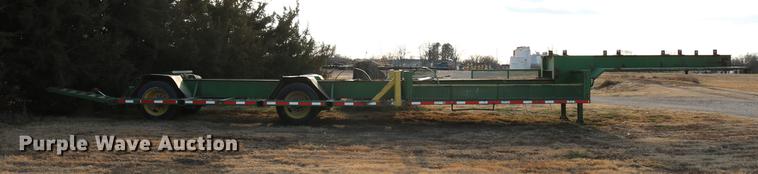 image for item DB6536 2006 shop built equipment trailer