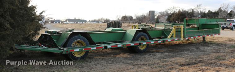 image for item DB6536 2006 shop built equipment trailer