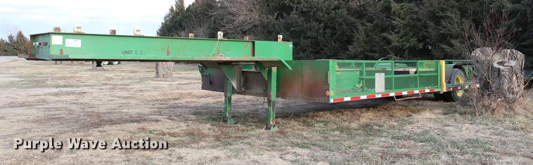image for item DB6536 2006 shop built equipment trailer