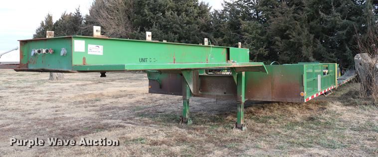 image for item DB6536 2006 shop built equipment trailer