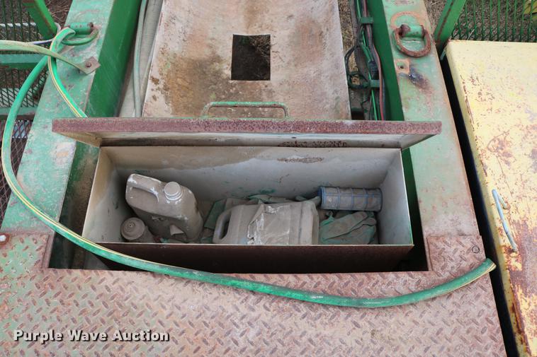 image for item DB6536 2006 shop built equipment trailer