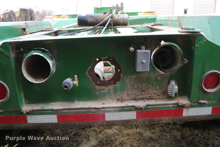 image for item DB6536 2006 shop built equipment trailer