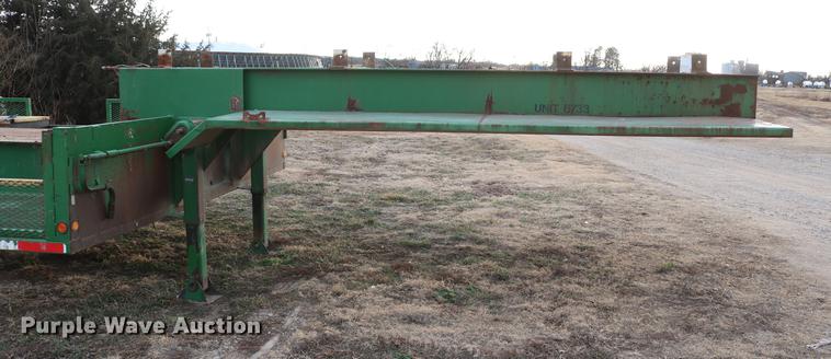 image for item DB6536 2006 shop built equipment trailer