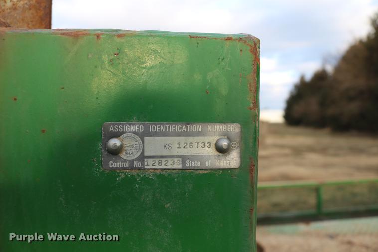 image for item DB6536 2006 shop built equipment trailer