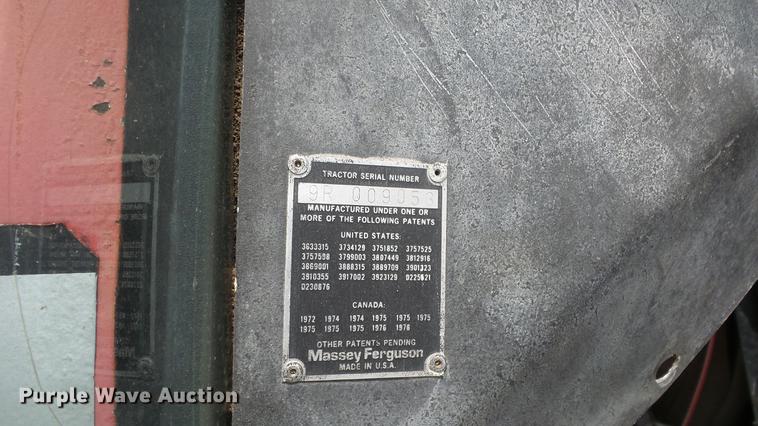 image for item DC3013 1980 Massey Ferguson 2675 tractor