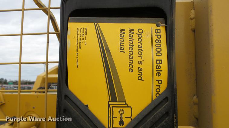 image for item DC3050 Vermeer BP8000 bale processor