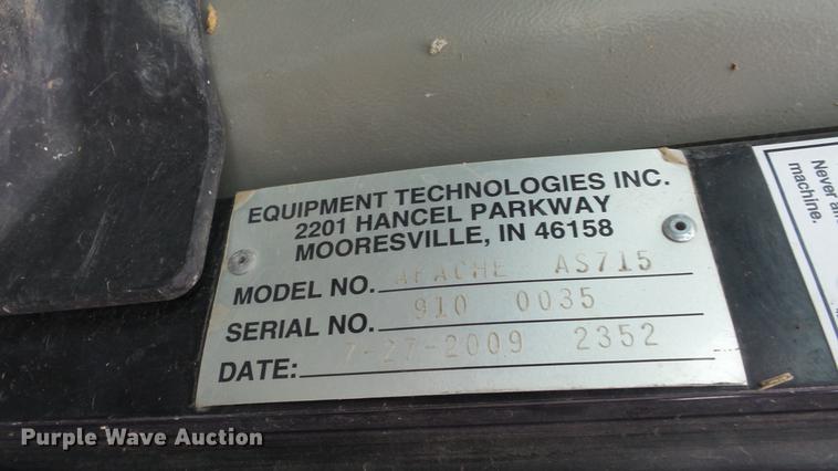 image for item DC3080 2010 Apache AS715 sprayer