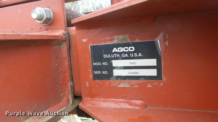 image for item DC3115 Hesston 3983 hay rake