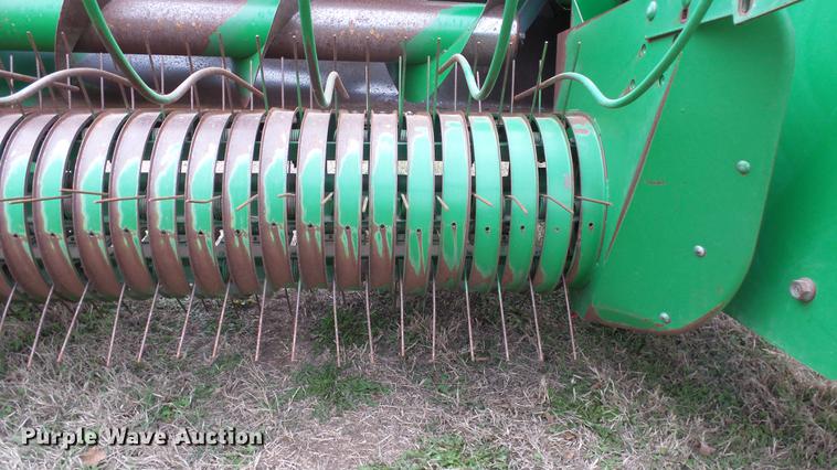 image for item DC3116 1997 John Deere 348 square baler