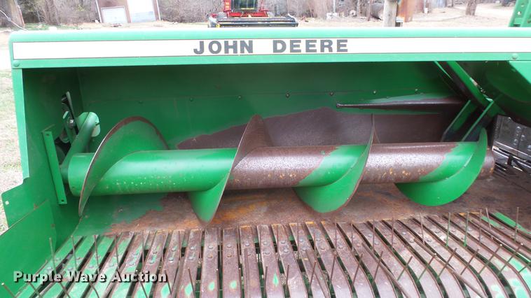 image for item DC3116 1997 John Deere 348 square baler