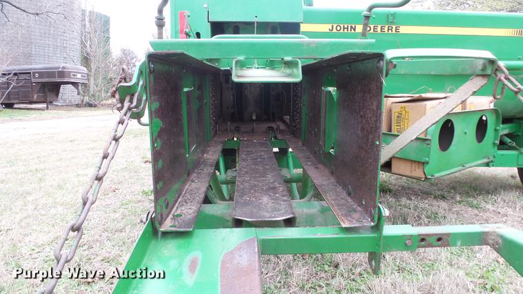 image for item DC3116 1997 John Deere 348 square baler