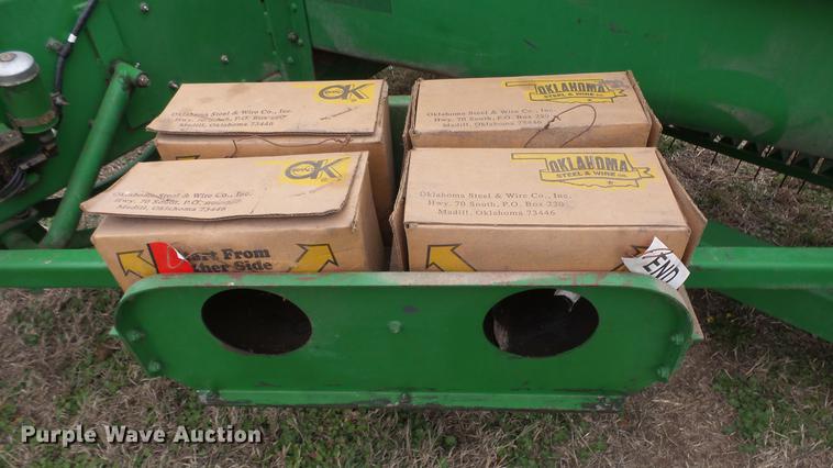 image for item DC3116 1997 John Deere 348 square baler