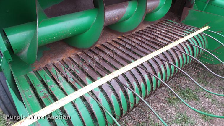 image for item DC3116 1997 John Deere 348 square baler