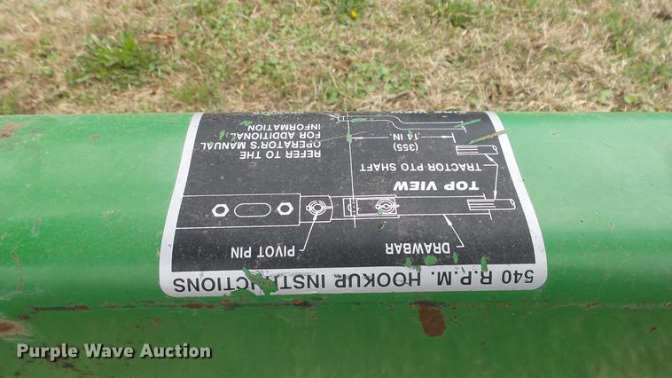 image for item DC3116 1997 John Deere 348 square baler