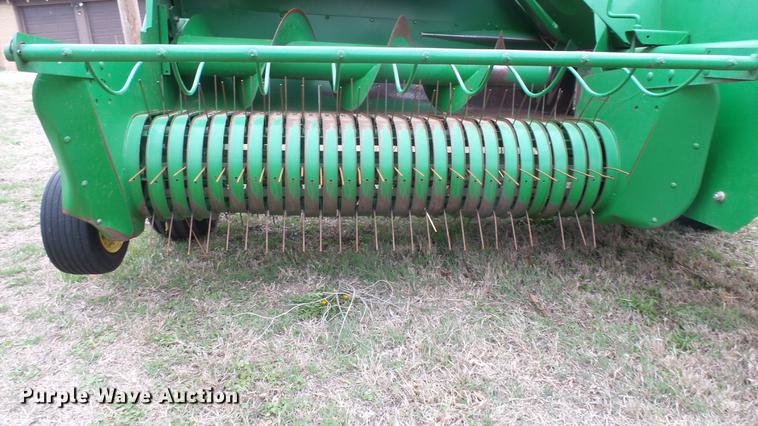 image for item DC3117 2000 John Deere 348 square baler