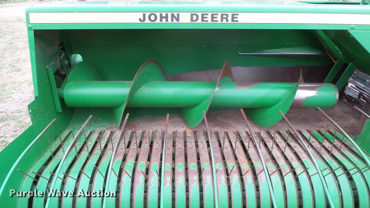 image for item DC3117 2000 John Deere 348 square baler