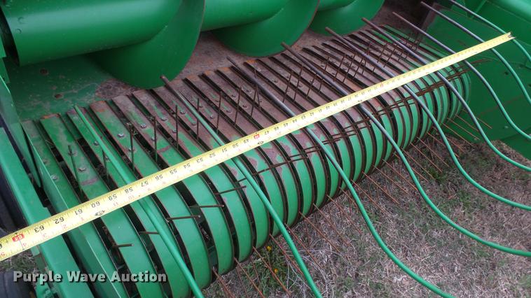 image for item DC3117 2000 John Deere 348 square baler