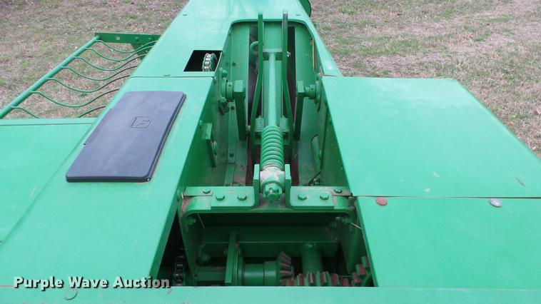 image for item DC3117 2000 John Deere 348 square baler