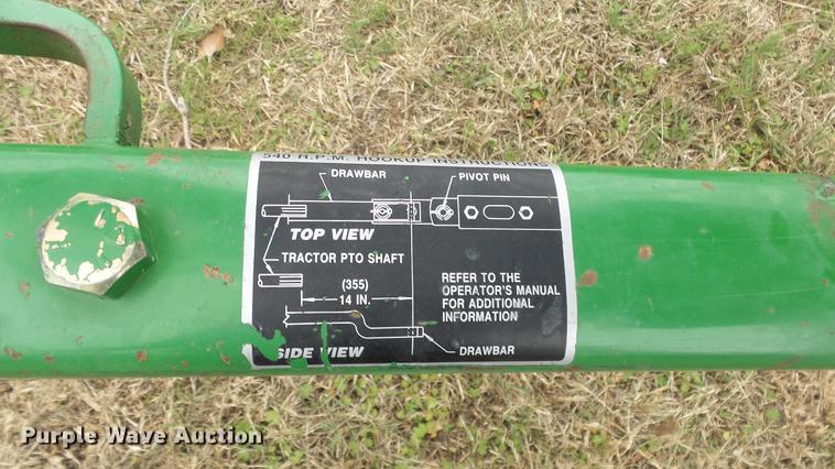 image for item DC3117 2000 John Deere 348 square baler