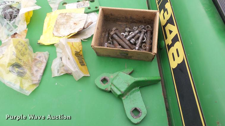 image for item DC3117 2000 John Deere 348 square baler