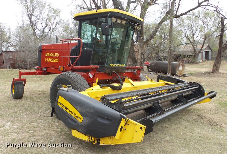image for item DC3119 2003 New Holland HW320 windrower