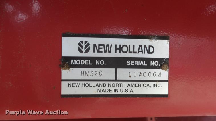 image for item DC3119 2003 New Holland HW320 windrower
