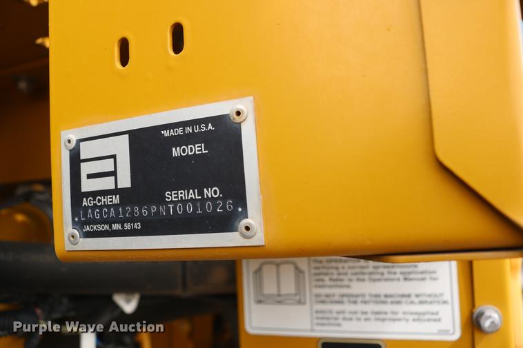 image for item DC7577 2008 Ag-Chem RoGator 1286C sprayer