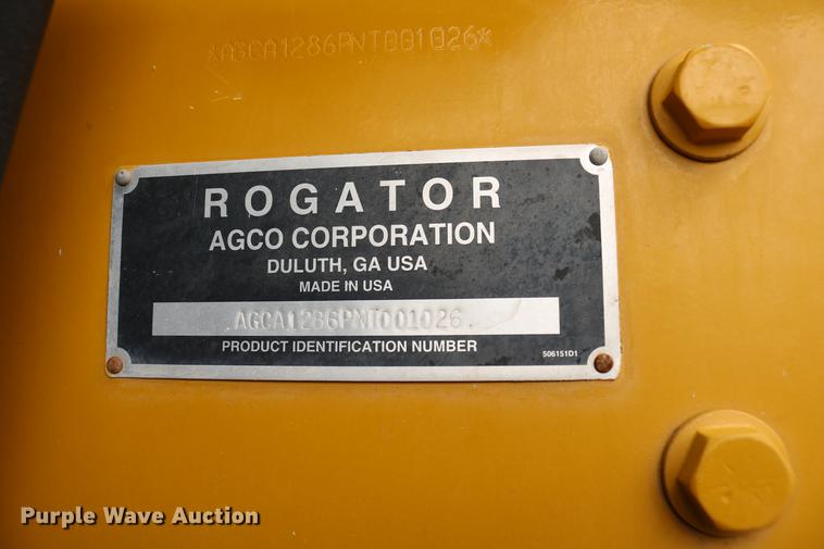image for item DC7577 2008 Ag-Chem RoGator 1286C sprayer