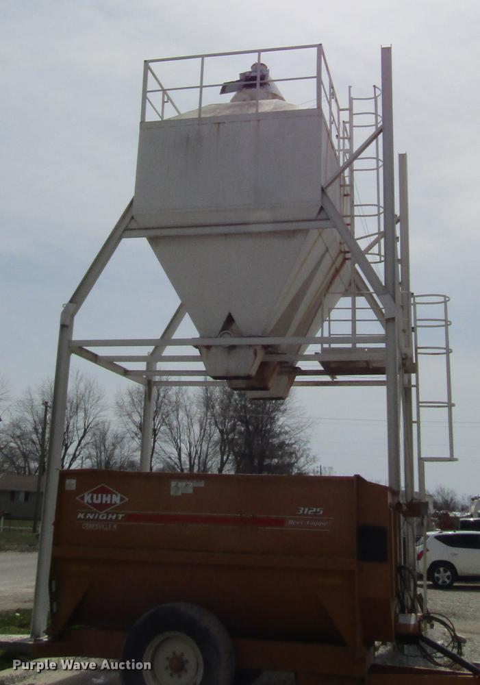 image for item DD7433 Shop built overhead grain bin