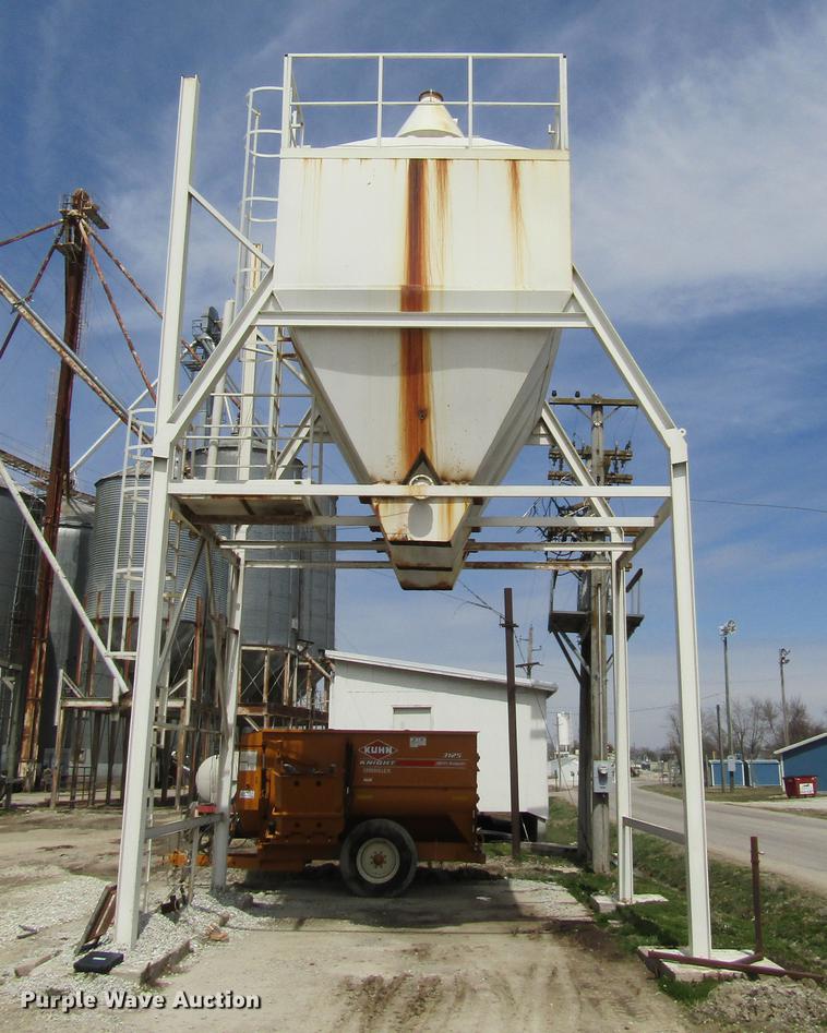 image for item DD7433 Shop built overhead grain bin