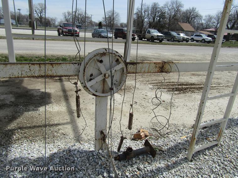 image for item DD7433 Shop built overhead grain bin