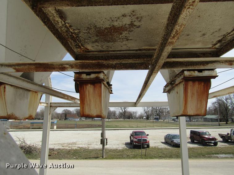 image for item DD7433 Shop built overhead grain bin