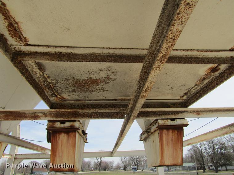 image for item DD7433 Shop built overhead grain bin