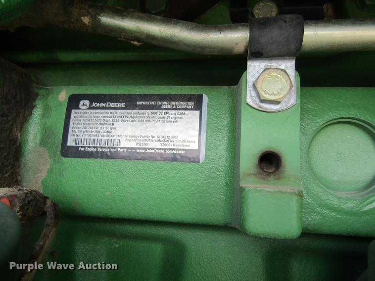 image for item DD8758 2007 John Deere 9220 4WD tractor