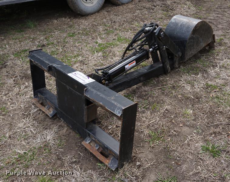 image for item DE3296 Skid steer backhoe attachment