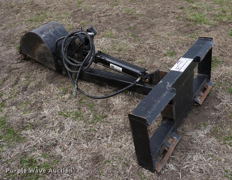 image for item DE3296 Skid steer backhoe attachment