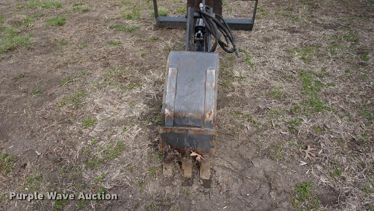 image for item DE3296 Skid steer backhoe attachment