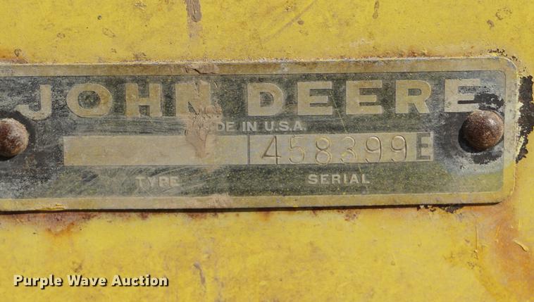 image for item DE3300 John Deere 3960 forage harvester