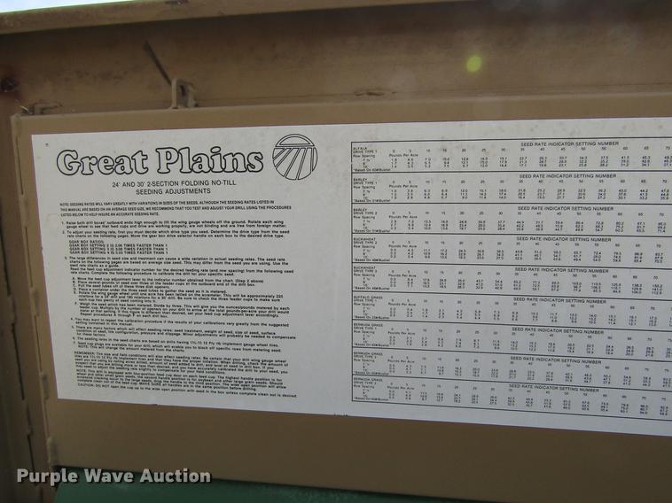 image for item DE6710 Great Plains 2SNT30 Solid Stand no-till grain drill
