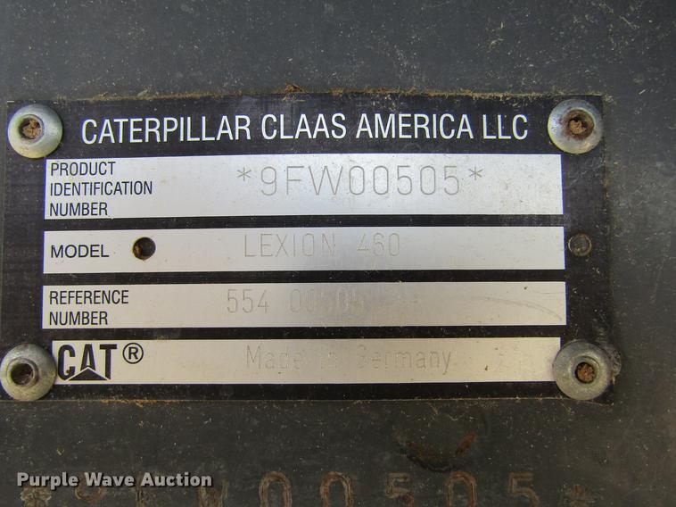 image for item DE6711 1998 Lexion 460 combine