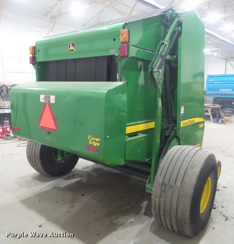 image for item DZ9230 2012 John Deere 568 round baler