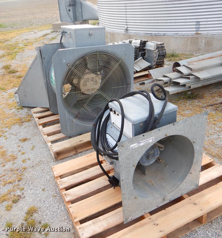 image for item EJ9978 Grain bin ventilation fans